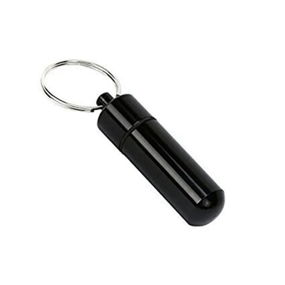 7599 LDS Oil Vial Keychain – Aluminum Anointing Oil Container with Rubber